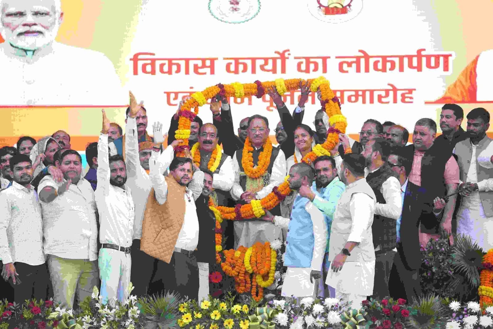 Ambikapur CM News : मुख्यमंत्री श्री विष्णुदेव साय ने किया 536 करोड़ रूपए के कार्यों का लोकार्पण और भूमिपूजन