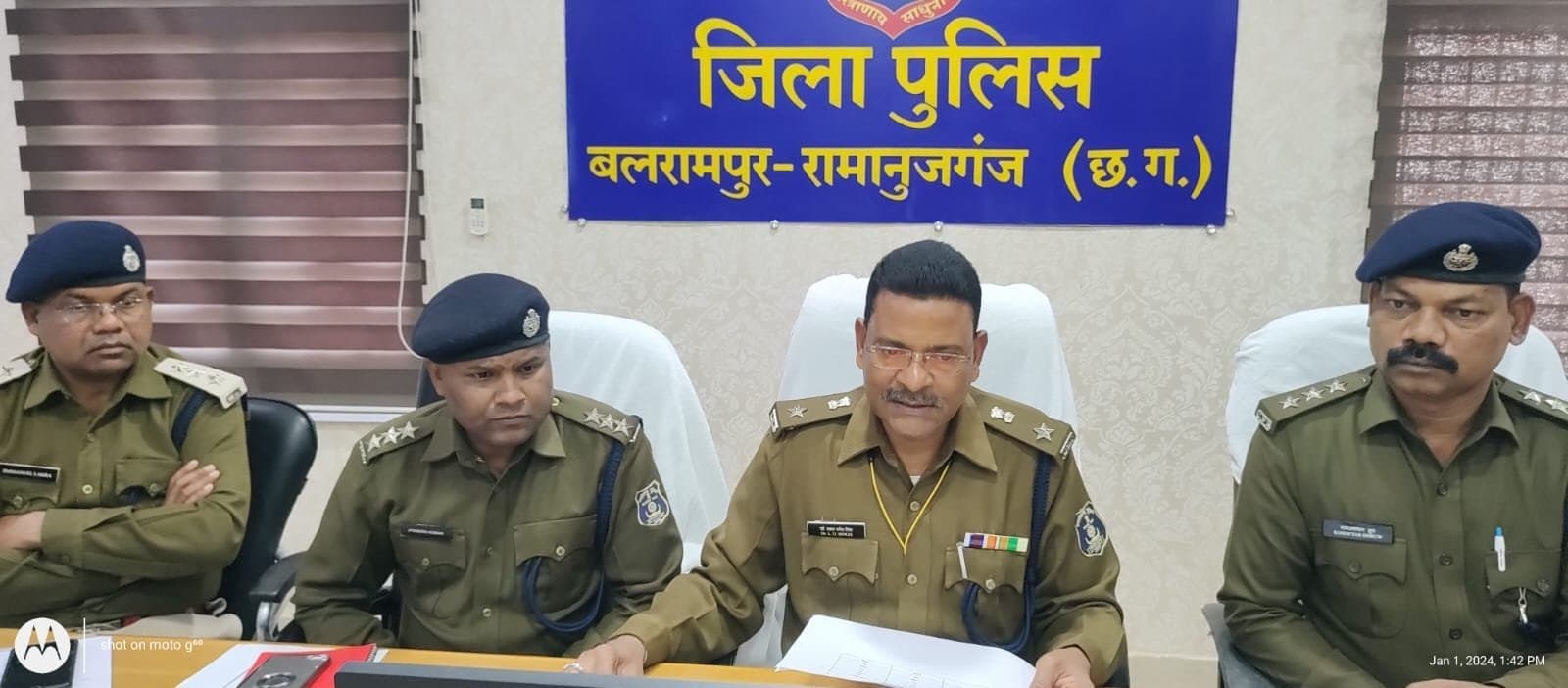 वर्ष 2023 में बलरामपुर पुलिस की विशेष उपलब्धियां