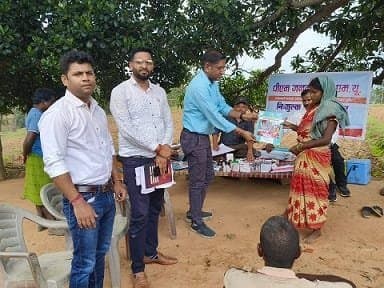 पहाड़ी कोरवा बहुल ग्राम खिरहिर में हुआ स्वास्थ शिविर का आयोजन