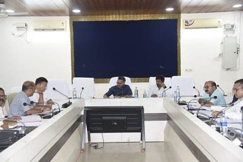 खाद्य विभाग की समीक्षा बैठक सम्पन्न