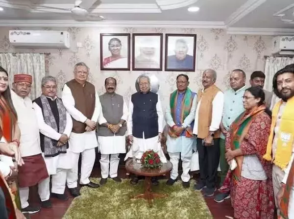 Raipur News : नवनियुक्त मुख्यमंत्री विष्णुदेव साय लेंगे शपथ, जाने मंत्रिमंडल में किस नेता को मिला कौन सा विभाग... पढ़े पूरी ख़बर