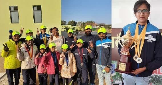AmbikapurNews@ शिवानी ने फिर से बढ़ाया सरगुजा का मान 2 गोल्ड मैडल जीत कर वह उनकी टीम ने लाई